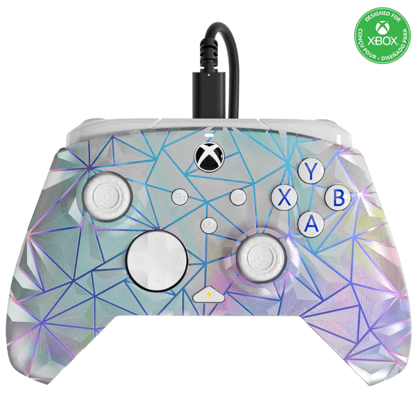 PDP Xbox Series X|S & PC Frosted Diamond REMATCH Advanced Wired Controller